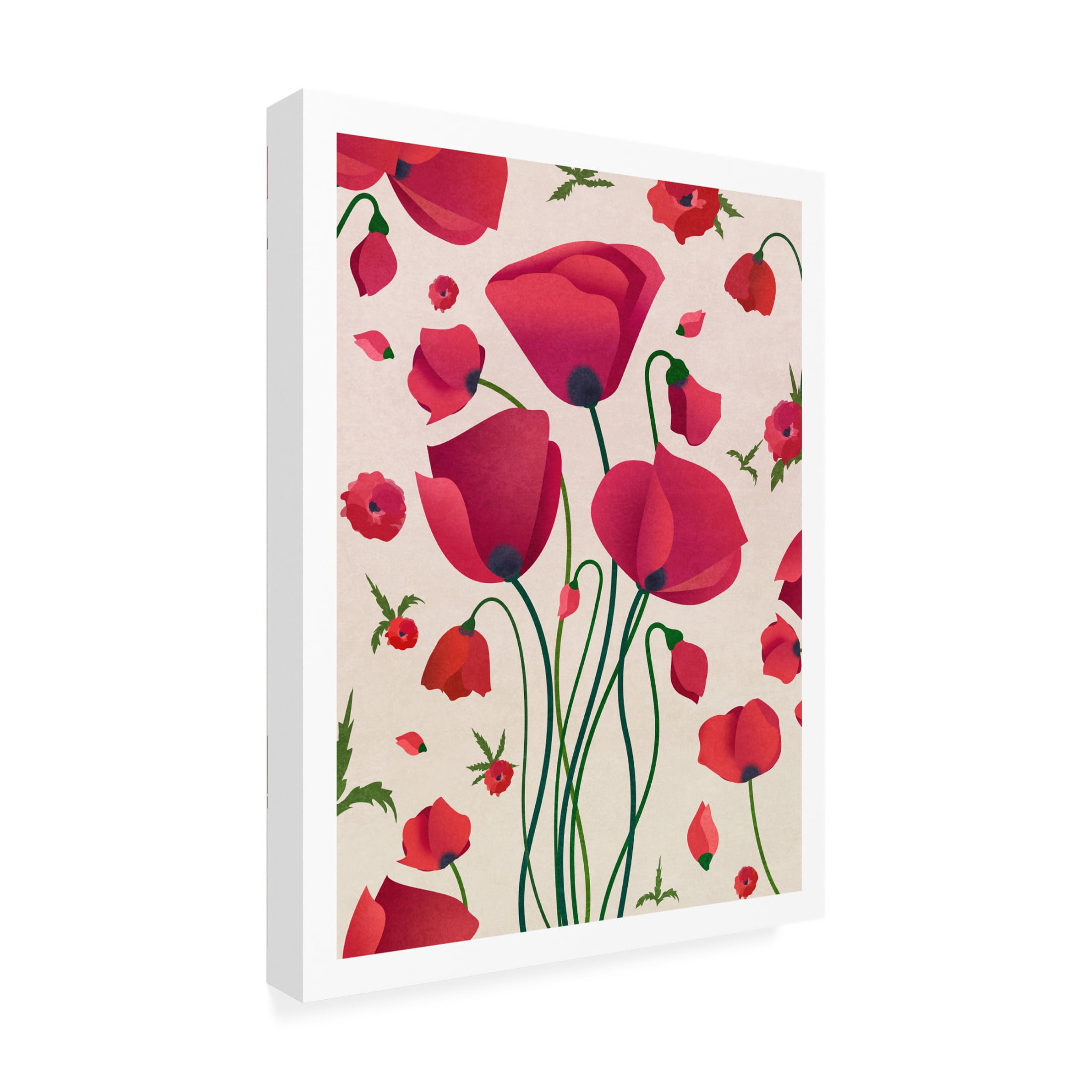 Trademark Fine Art Emel Tunaboylu Rectangle 7 Canvas Wall Art