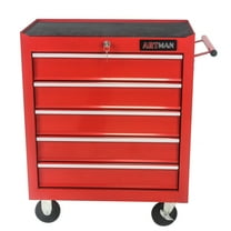 5 Drawer Rolling Tool Chest, Steel Tool Storage Cabinet for Garage Storage with 4 Wheels and Locker