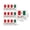 B, variant on Soccer Fan Tattoos Temporary Sports Fan Tattoo Decals, Set of 10 Multi-Design National Flag Stickers for Football Games, Themed Parties and Creating a Vibrant Bar Atmosphere