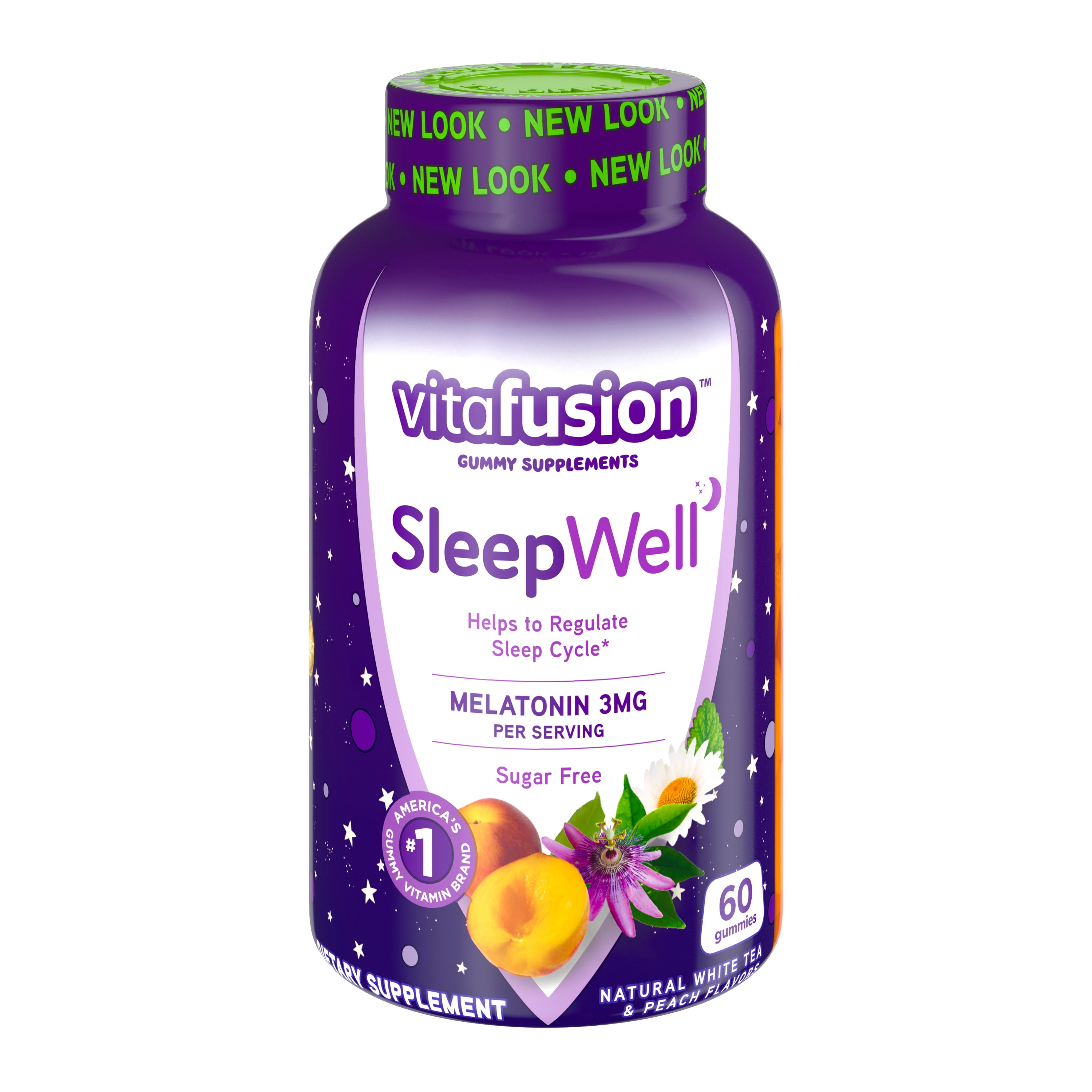 Vitafusion Sleep Well Gummy Vitamins, 60ct
