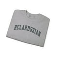 thumbnail image 3 of Belarussian Belarus Sweatshirt Gifts Crew Neck Shirt Long Sleeve Unisex, 3 of 7