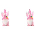 thumbnail image 1 of Decoraciones de Pascua Yuarrent muñecas de conejito para el hogar suministros de fiesta de primavera, 1 of 6