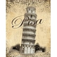thumbnail image 2 of Williams, Todd 12x14 White Modern Wood Framed Museum Art Print Titled - Pisa, 2 of 4
