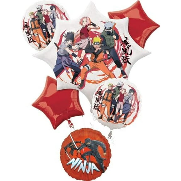 Anagram Naruto Birthday Party Supplies Balloon Bouquet Decorations