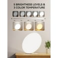 thumbnail image 3 of Bright Solar Lamp 13,000 Lux FASCARE UV-Free LED Solar Lamp with 5 Brightness Levels/3 Color Temperatures/4 Timers Remote Controlled Daylight Lamp with Memory Function for Home Office, 3 of 5