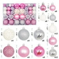 thumbnail image 2 of Christmas Tree Decorations Ornament Set for Fall Halloween Decor, 100ct Orange Purple Black Shatterproof Christmas Ball Ornaments Bulk, 2.36 Inches Hanging Decor for Xmas Holiday Party, 2 of 2