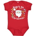 thumbnail image 3 of Inktastic Baby's 1st Christmas Santa with Candy Canes Boys or Girls Baby Bodysuit, 3 of 5