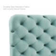 thumbnail image 5 of Modway Lizzy Tufted King/California King Performance Velvet Headboard in Mint, 5 of 7