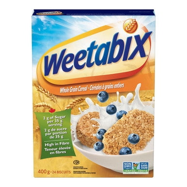 Weetabix Whole Grain Cereal, 400g