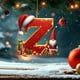 thumbnail image 1 of Adornos Navideños Colgantes con 26 Letras para Árbol de Navidad, Adornos Navideños Personalizados para Hacer Tú Mismo, Decoración Navideña, Decoración Colgante para Árbol de Navidad., 1 of 5