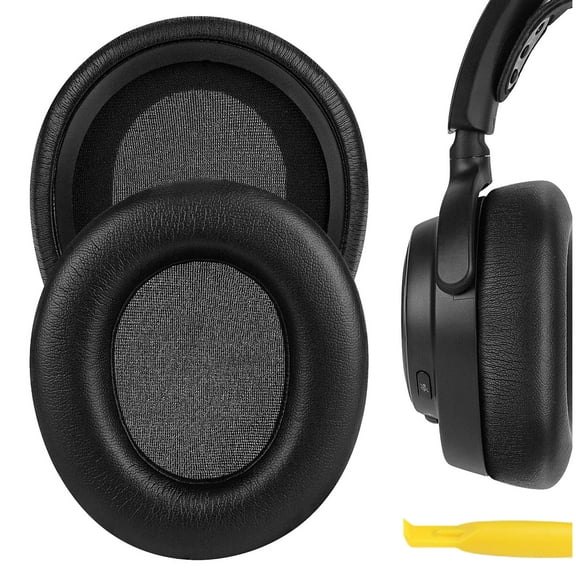 Geekria QuickFit Replacement Ear Pads Compatible with SteelSeries Arctis Nova Pro Wired Headphones, Repair Parts (Black)