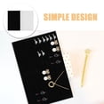 thumbnail image 3 of OULII 4pcs Simple Design Jewelry Organizer Insert Sponge Pad Black Jewelry Storage, 3 of 8