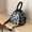 C, variant on Womens Print Bucket Handbag Adjustable Strap Crossbody Purse Ring‑shaped Top Handle Messenger Bag