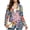 Bohemian Mandala Floral, variant on Bohemian Mandala Floral Print Womens Sweater Blazer Business Casual Work Long Sleeve Suit Jackets Cardigan Lapel Collar Button Up Dressy Casual Cardigan Work Office Outfits, L