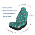 thumbnail image 5 of Yiaed Starfish and Shell Print Car Seat Covers,Universal Auto Seats Protector Fits for Car,SUV Sedan,Truck,Automotive Seat Covers & Accessories-1, 5 of 9