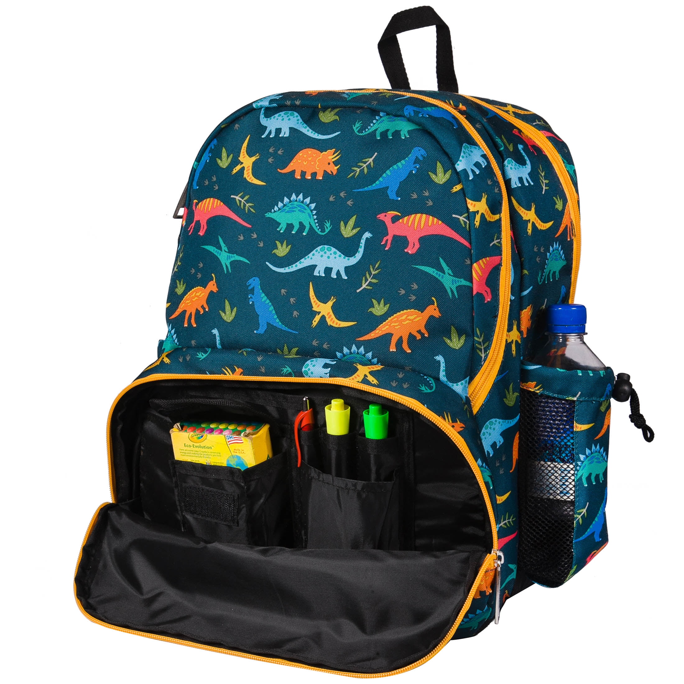 Wildkin Kids 17 Inch Backpack for Boys and Girls Perfect for School and Travel Jurassic Dinosaurs Blue Walmart