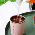 thumbnail image 5 of 12 oz Stainless Steel Insulated Tumbler, Spill Proof Coffee Travel Mug with Lid, Reusable Coffee Cups with lids, Portable Coffee Mug Thermal Cup for Keep Hot Ice Drink Black, 5 of 9
