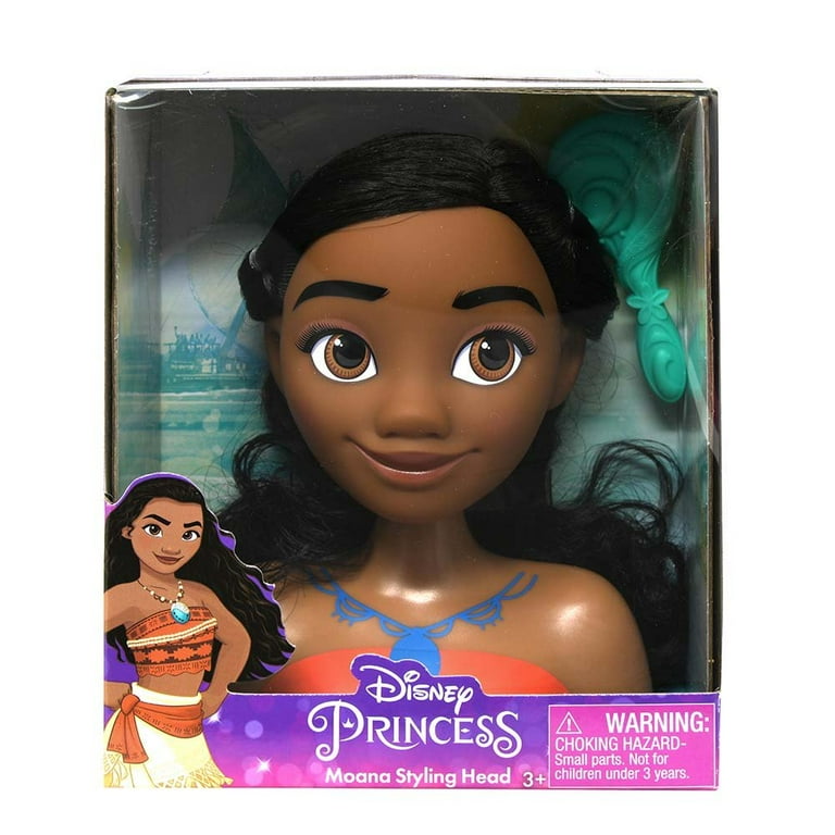 Moana head store doll