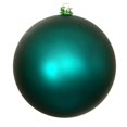 thumbnail image 1 of Vickerman N591541DMV Boule Mate Bleu Sarcelle Foncé 6 Po. Percée UV - Sac de 4, 1 of 3