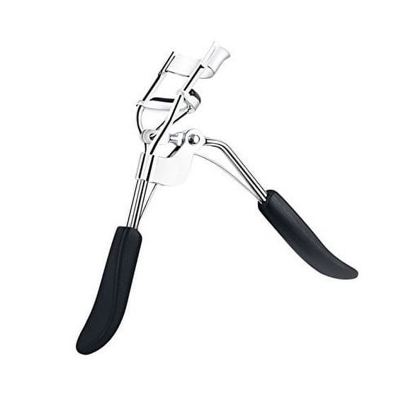Silicone Pressure Pad Eyelash Curler& Fits All Eye Shapes Get the Perfect Curl (Black)