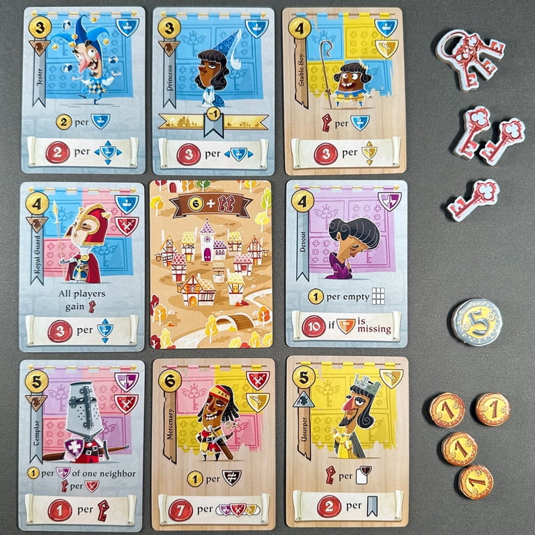 Castle Combo Family Card Game for Ages 8 and up, from Asmodee