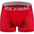 thumbnail image 5 of JOCKMAIL 2PCS/Pack Mens Padded Boxer Brief for Enhancing Buttocks Male Underpants Boxers Pack of 2 Padding Underwear, 5 of 7