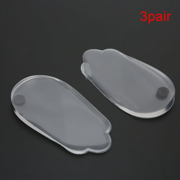 Almohadilla para el talón, 3 pares de almohadillas de gel para el cuidado de los pies, almohadilla para el talón de alta intensidad