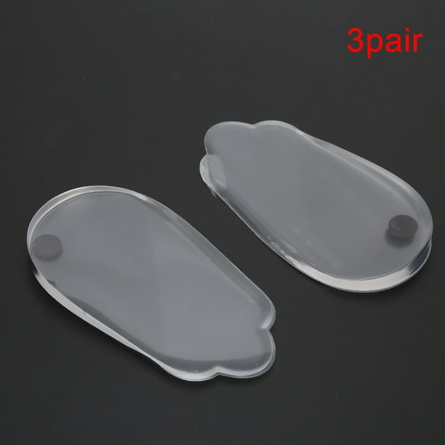 Almohadilla para el talón, 3 pares de almohadillas de gel para el cuidado de los pies, almohadilla para el talón de alta intensidad