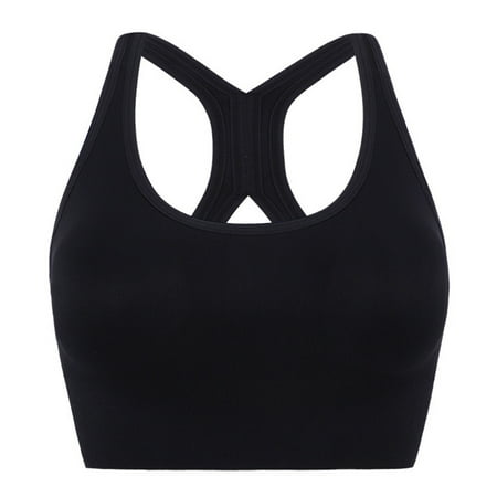 

Women Running Fast Dry X Shape Back Push Up Sports Bra Seamless Yoga Fitness