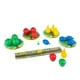 thumbnail image 2 of Juego de huerto de mesa de fruta de madera, juguete de clasificación de color preescolar interactivo juguete para el motor fino juguete para niños, 2 of 9