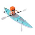 thumbnail image 1 of 2,4G Barco De Kayak RC, Bote De Kayak RC Transparente De Alta Velocidad Con Una Estructura De Paleta Antropomórfica única Para El Juego Interior Y Al Aire., 1 of 7