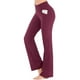 thumbnail image 4 of Pantalones de yoga casuales de cintura alta y pierna ancha para mujer, estilo europeo y americano, para primavera y verano, 4 of 6