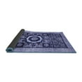 thumbnail image 2 of Ahgly Company Indoor Square Abstract Blue Modern Area Rugs, 3' Square, 2 of 4
