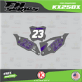 thumbnail image 2 of Kalair GFX Graphics Kit for Kawasaki KX250X (2021+) Fh Series, 2 of 5