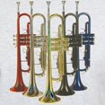 thumbnail image 3 of CafePress - Trumpets Multi Light T Shirt - Men's Classic Graphic T-Shirt, 3 of 4