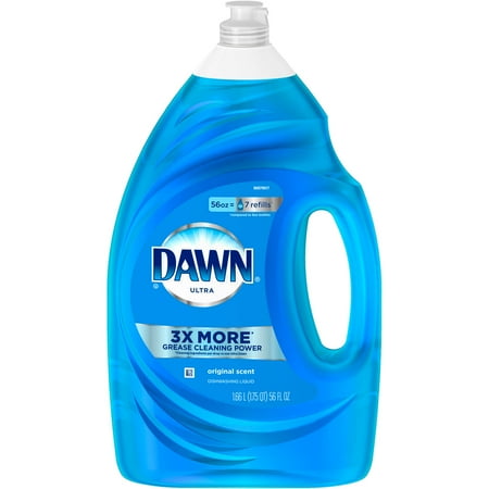 You May Also Like Dawn Ultra Dishwashing Liquid Original Scent has a powerful concentrated formula that cleans stuck-on foods more efficiently and leaves dishes sparkling clean.