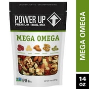 Power Up Trail Mix Mega Omega 14oz, Gluten Free, Vegan, Non-GMO