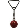 Throwing Weight Hammers Solid Iron Lathe-Turned Ball with Ball Bearing Swivel & Wide Grip Handle, 25 lb