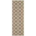 thumbnail image 5 of SAFAVIEH Indoor Outdoor CY6924-242 Courtyard Brown / Bone Rug, 5 of 10