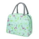 thumbnail image 2 of Bolsas térmicas para el almuerzo de comida , bolsa aislada con forro suave, fiambrera enfriadora Oxford, bolsa térmica para el almuerzo para , VERDE Macarena Bolsas de almuerzo para picnic, 2 of 8