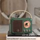 thumbnail image 5 of Altavoz Bluetooth retro, decoración vintage, pequeño altavoz Bluetooth inalámbrico, lindo estilo antiguo, 5 of 7