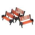 thumbnail image 3 of Mini Banc de Jardin pour Bureau Multi Réutilisable en Plastique 4 Pcs, 3 of 5