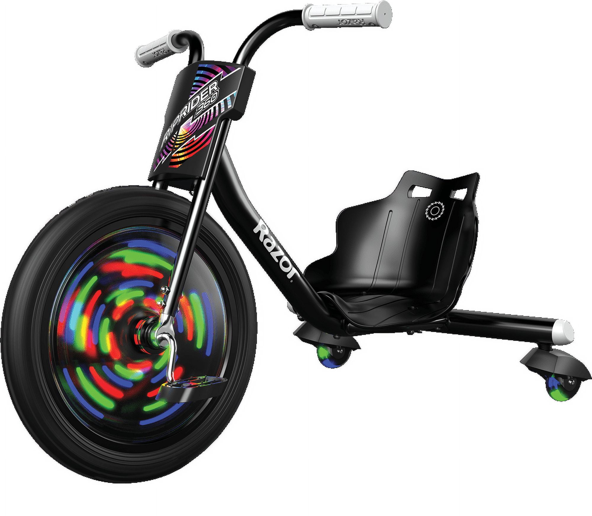 Crazy Cart Shuffle by Razor Kid Powered Drifting Go Kart Ride on for Ages 4 Adjustable Frame Walmart