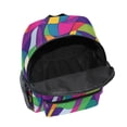thumbnail image 6 of FORMRS School Backpack with Front Zippered Pocket 12" Student Travel Daypack, Colorful Plaid, 6 of 6