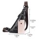 thumbnail image 5 of Men's Leather Crossbody Bag Crossbody Chest Bag - Brown, 5 of 5