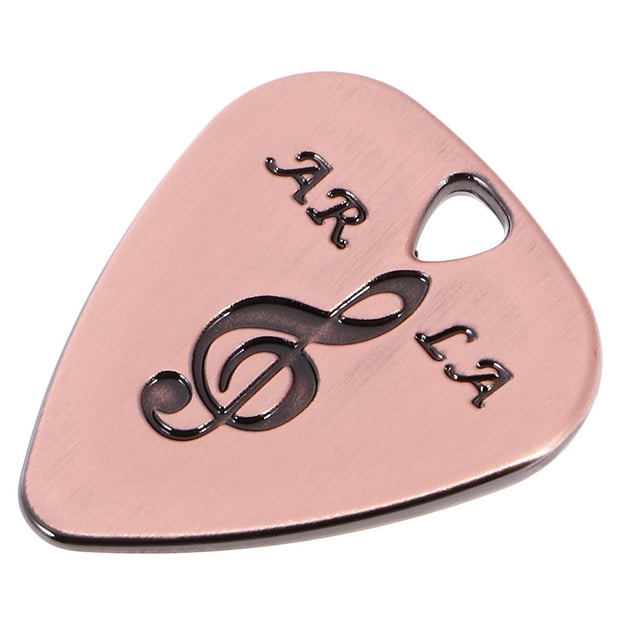 Plectro de guitarra Gloria Pick piezas de repuesto 1,4 grosor Bronce Rojo para instrumentos musicales