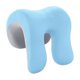 thumbnail image 4 of Almohada para la siesta, reposacabezas, almohada para el cuello, ligera, extraíble, transpirable, con memoria. Azul grisáceo, 4 of 9