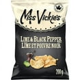 thumbnail image 1 of Miss Vickie's Lime & Black Pepper flavour Kettle Cooked Potato Chips, 1 of 10
