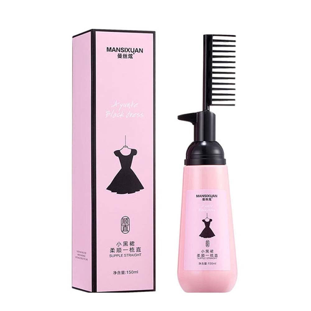 Hair straightener cream for black hair 2025