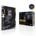 thumbnail image 2 of ASUS TUF GAMING Z490-PLUS (WI-FI) ATX gaming motherboard with M.2, 14 DrMOS power stages, Intel WiFi 6, HDMI, DisplayPort, SATA 6 Gbps, USB 3.2 Gen 2 ports, and Aura Sync RGB lighting, 2 of 6